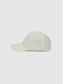 Gorra unisex con visera - Blanco - 4FWSS25ACABU400