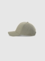 Gorra unisex con visera - Oliva/Caqui - 4FWSS25ACABU400