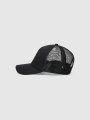 Gorra trucker unisex - Negro - 4FWSS25ACABU401