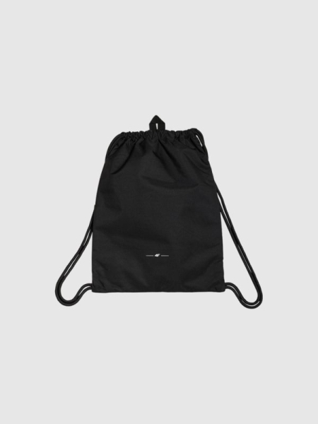 Sackpack cinch drawstring bag - negro 4FWSS25AGYMU117 negro