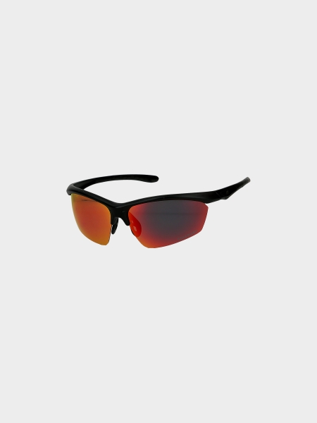 Gafas de sol deportivas con revestimiento multicolor - rojo 4FWSS25ASPSU015 Rojo
