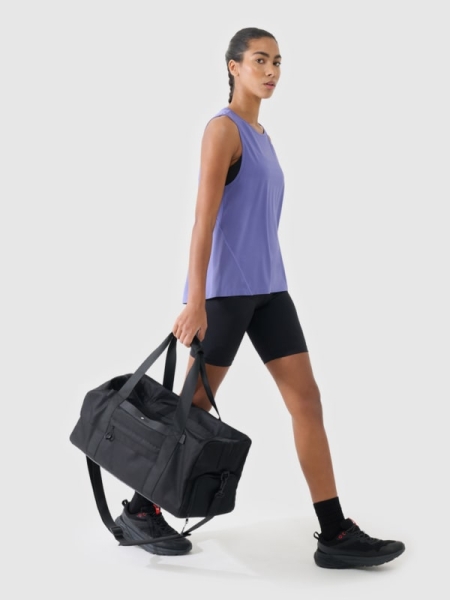 Bolsa de deporte (30 L) con bolsillo para zapatos - negro 4FWSS25ATBAU022 negro