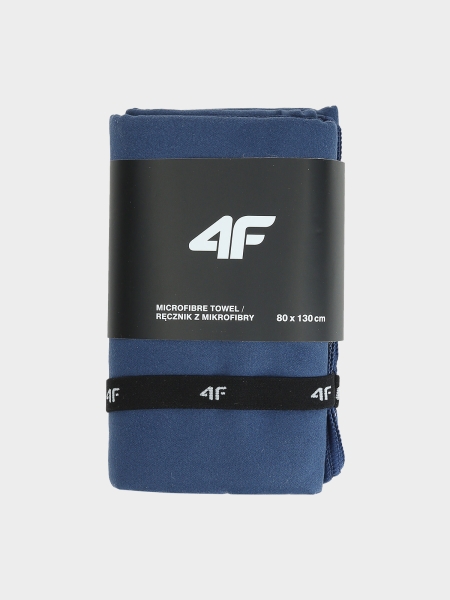 Toalla deportiva de secado rápido M (80 x 130 cm) - azul marino 4FWSS25ATOWU053 azul marino