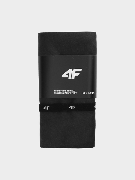 Toalla deportiva de secado rápido L (80 x 170 cm) - negro 4FWSS25ATOWU054 negro