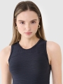Body con Espalda Recortada - Negro - 4FWSS25TBODF005