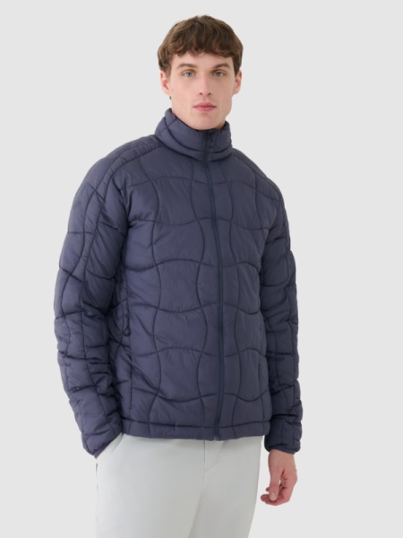 Chaqueta de Trekking para Hombre con Relleno Primaloft Silver - Gris - 4FWSS25TDJAM527