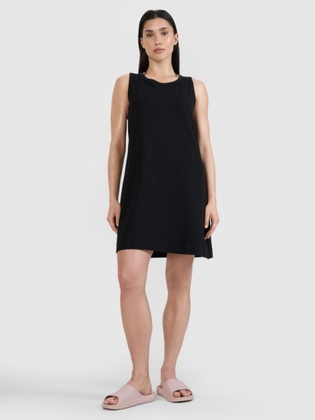 VESTIDO 4FWSS25TDREF138 negro