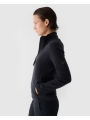 Vellón de trekking para mujer con cuello alto - negro 4FWSS25TFLEF305 negro