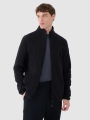 Vellón de trekking para hombre con cuello alto - negro 4FWSS25TFLEM304 negro