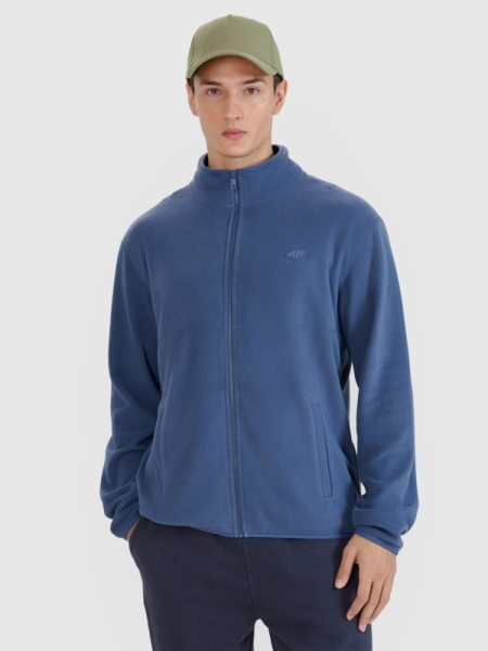 Forro Polar para Hombre con Cuello Alto - Azul Marino - 4FWSS25TFLEM320 