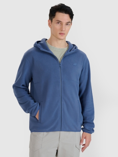 Chaqueta Polar para Hombre con Ratonero - Azul Marino - 4FWSS25TFLEM321    