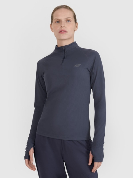 Camiseta De Entrenamiento De Manga Larga Para Mujer - Gris - 4FWSS25TFLOF329            