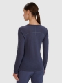 Camiseta de Entrenamiento Quick Dry para Mujer - Gris - 4FWSS25TFLOF332