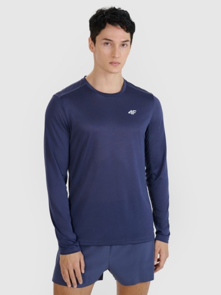 Camiseta de Entrenamiento Quick Dry para Hombre - Gris - 4FWSS25TFLOM326