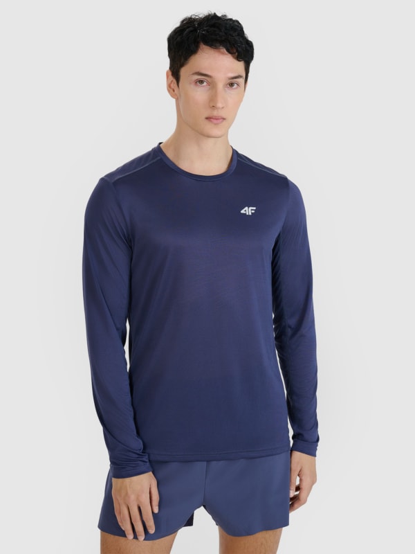 Camiseta de Entrenamiento Quick Dry para Hombre - Gris - 4FWSS25TFLOM326