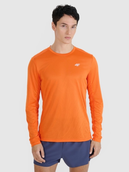 Camiseta de Entrenamiento Quick Dry para Hombre - Naranja - 4FWSS25TFLOM326   