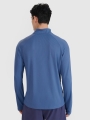 Camiseta De Entrenamiento para Hombre - Azul Marino - 4FWSS25TFLOM327