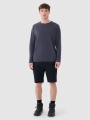 Camiseta De Entrenamiento De Manga Larga Para Hombre - Gris - 4FWSS25TFLOM330               