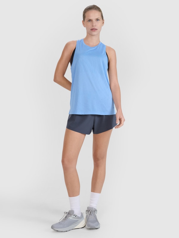 Pantalones Quick Dry para Correr para Mujer - Gris - 4FWSS25TFSHF0881
