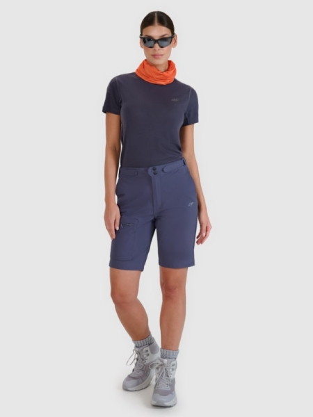 Bermudas de Trekking Quick Dry para Mujer - Gris - 4FWSS25TFSHF0954  