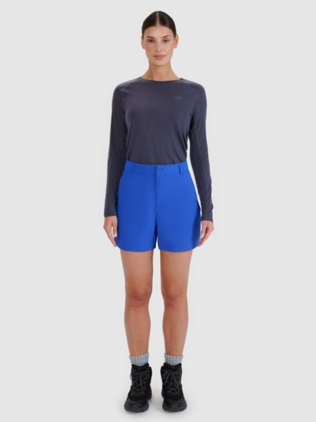 Bermudas de Trekking Quick Dry para Mujer - Azul - 4FWSS25TFSHF0994 