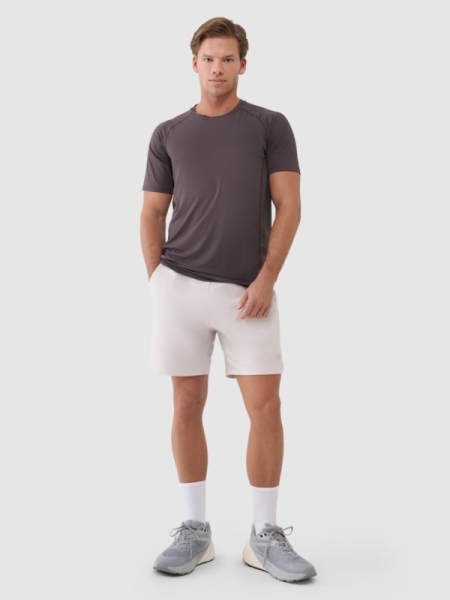 Pantalones de Entrenamiento de Secado Rápido para Hombre - Beige - 4FWSS25TFSHM0867