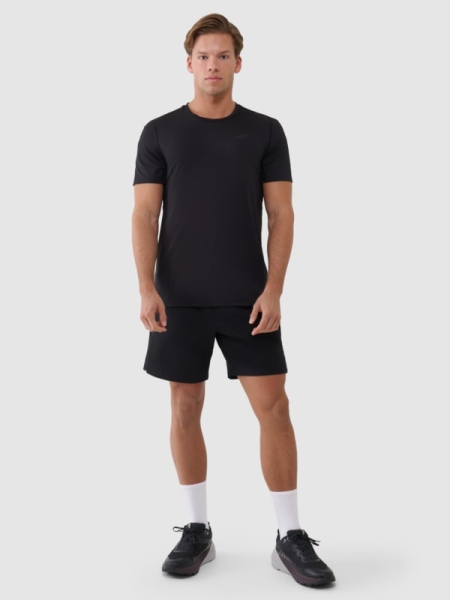 Pantalones de Entrenamiento de Secado Rápido para Hombre - Negro - 4FWSS25TFSHM0867   