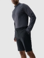 Pantalones cortos de trekking 4Way Stretch para hombre - negro 4FWSS25TFSHM0877 negro