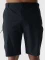 Pantalones cortos de trekking 4Way Stretch para hombre - negro 4FWSS25TFSHM0877 negro