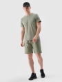 Pantalones cortos de entrenamiento de secado rápido para hombre - Caqui 4FWSS25TFSHM0911 oliva/caqui