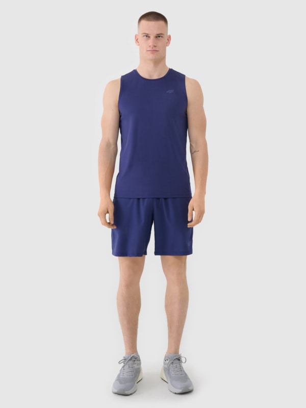 Calções de Treino Quick Dry para Homem - Azul Marino - 4FWSS25TFSHM0912 