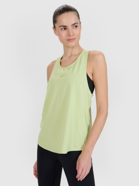 Camiseta de Tirantes para Mujer - Verde - 4FWSS25TFSLF412