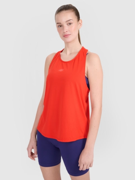 Camiseta de Tirantes para Mujer  - Rojo - 4FWSS25TFSLF412       