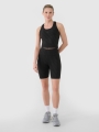 Camiseta de entrenamiento de secado rápido para mujer - negro 4FWSS25TFSLF413 negro