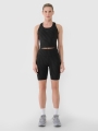 Camiseta de entrenamiento de secado rápido para mujer - negro 4FWSS25TFSLF413 negro
