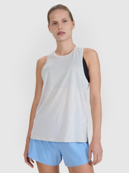 Camiseta de Tirantes para Mujer  - Gris - 4FWSS25TFSLF427         