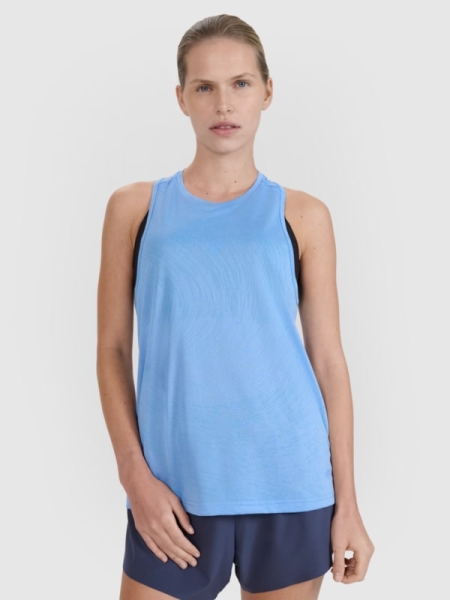 Camiseta de Tirantes para Mujer  - Azul - 4FWSS25TFSLF427        