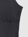 Top de yoga slim de secado rápido para mujer - negro 4FWSS25TFSLF428 negro