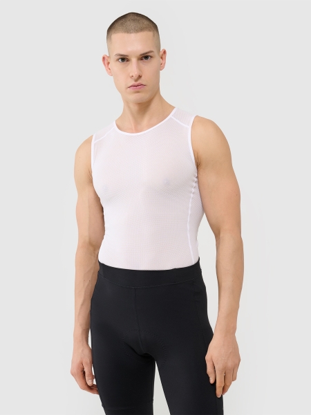 Maillot Ciclista de Quick Dry para Hombre - Blanco - 4FWSS25TFSLM433