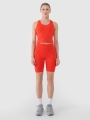 Pantalones Cortos De Ciclismo para Mujer - Rojo - 4FWSS25TFSTF016