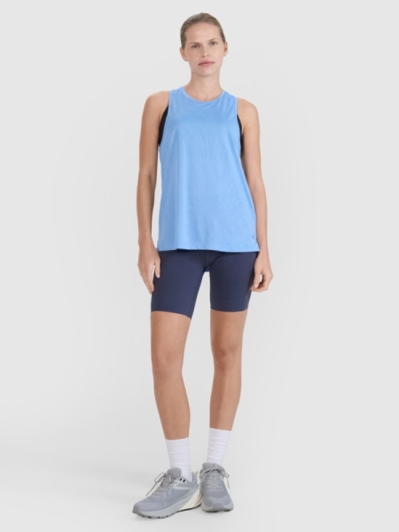 Bermudas Ajustados para Mujer - Gris - 4FWSS25TFSTF027  