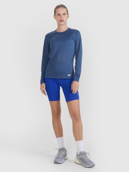 Bermudas Ajustados para Mujer - Azul - 4FWSS25TFSTF027  