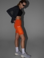 Bermudas Ajustados para Mujer - Naranja - 4FWSS25TFSTF027   
