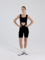 Pantalones Cortos de Ciclismo para Mujer - Negro - 4FWSS25TFSTF039 