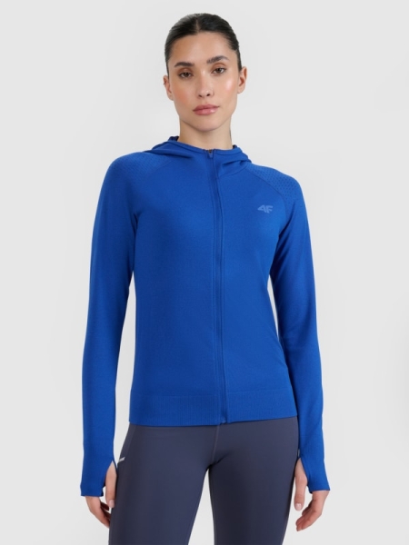 Jersey con Cremallera para Mujer - Azul - 4FWSS25TFSWF474