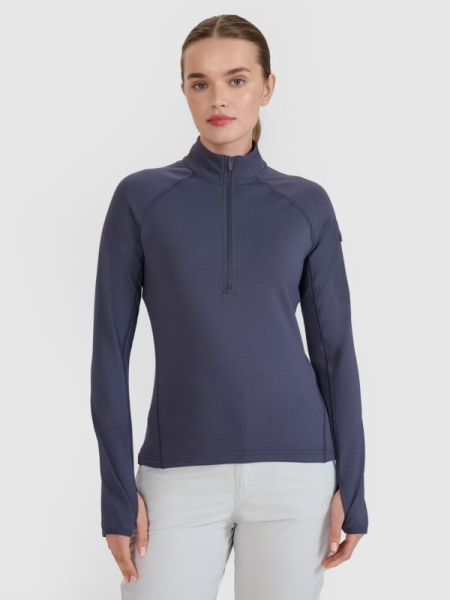 Camiseta Térmica para Mujer - Gris - 4FWSS25TFSWF476               
