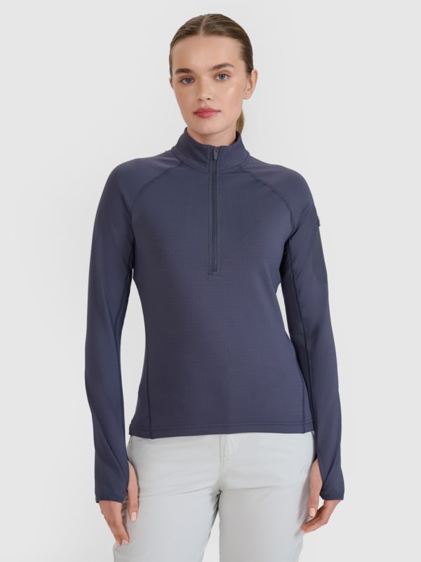 Camiseta Térmica para Mujer - Gris - 4FWSS25TFSWF476