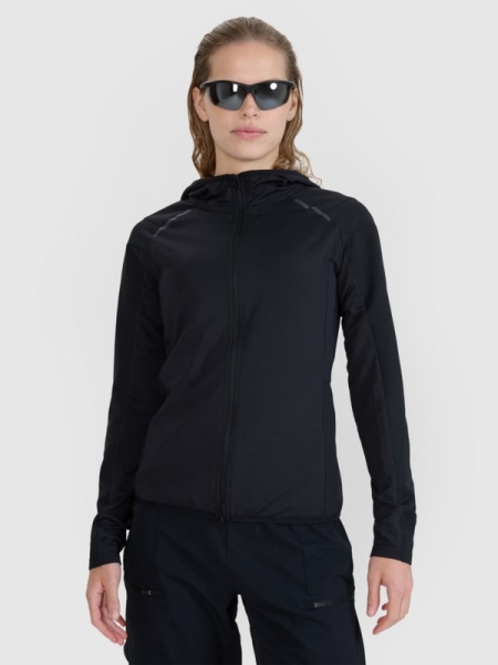 Abrigo de Hándal para Mujer - Negro - 4FWSS25TFSWF466                                  
