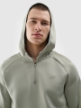 Sudadera de entrenamiento regular de secado rápido para hombre - caqui 4FWSS25TFSWM457 oliva/caqui