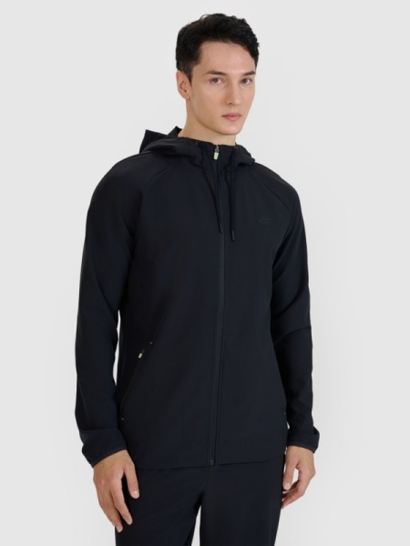 Abrigo de Hándal para Hombre - Negro - 4FWSS25TFSWM458                                   